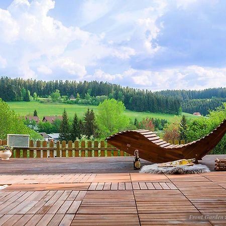 Entire House In Schwarzwald With Mountain View, Private Gym,Sauna And Garden Villa Unterkirnach Kültér fotó